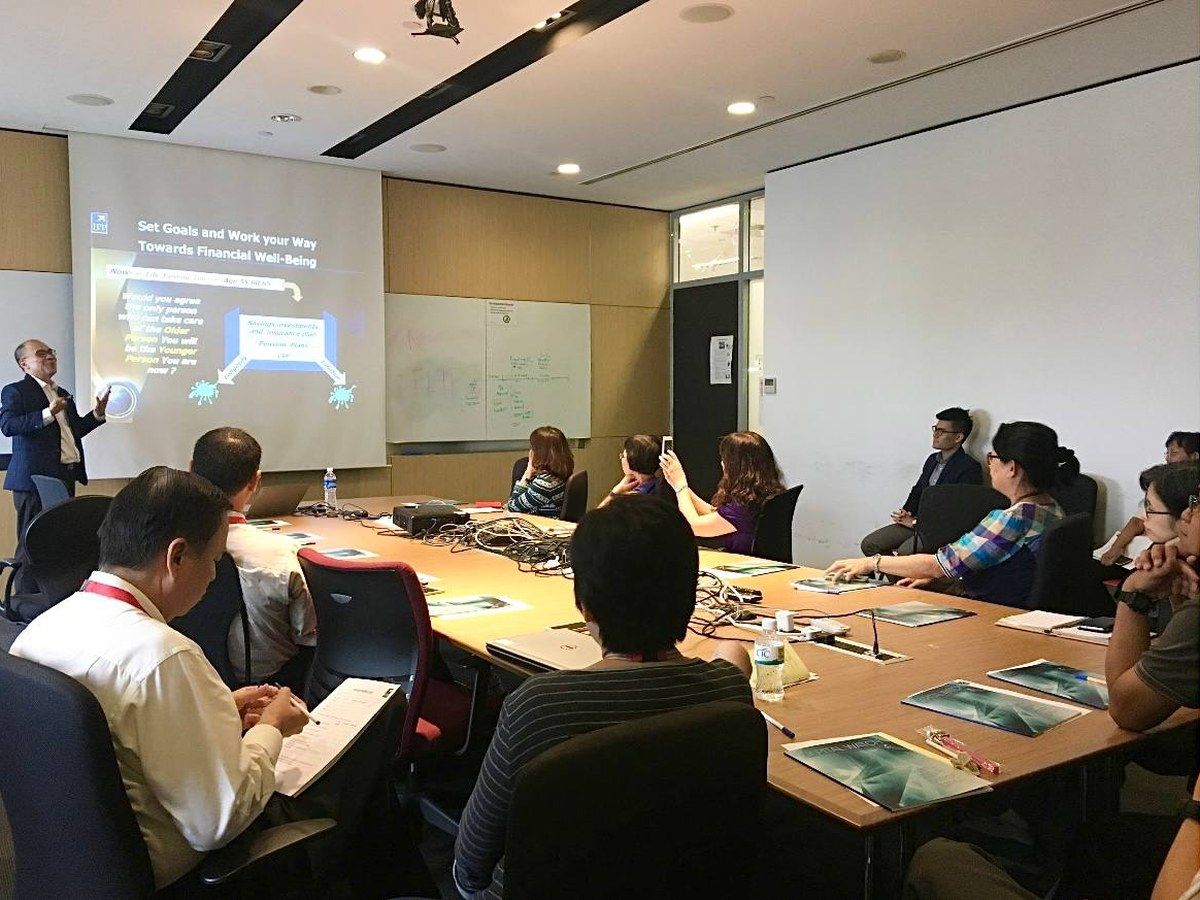 Goal-setting financial wellbeing workshop