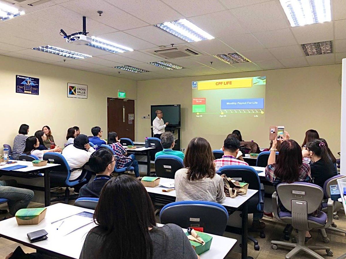 MNC employee CPF Life workshop